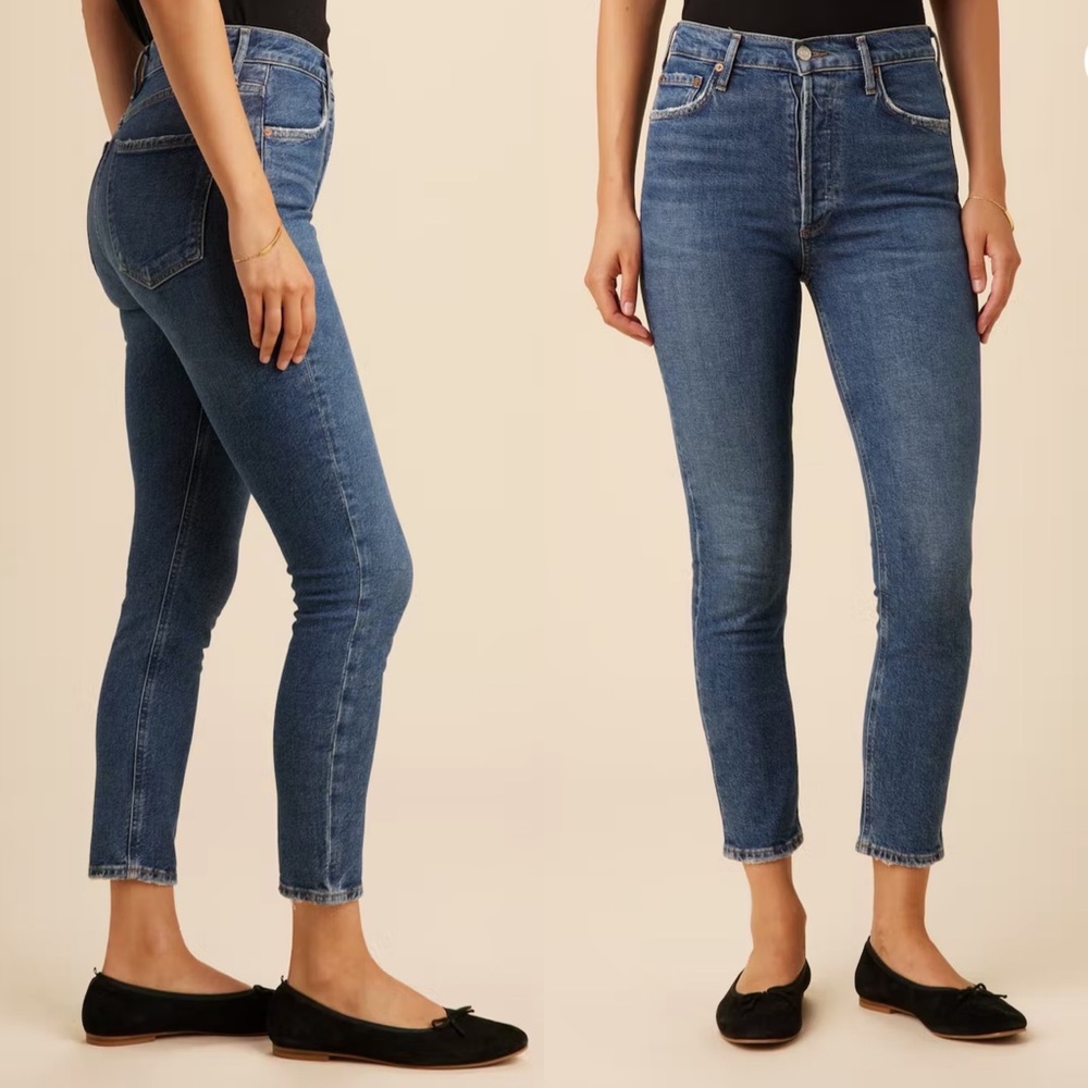 AGOLDE Nico High Rise Slim Fit Jeans Sz 29